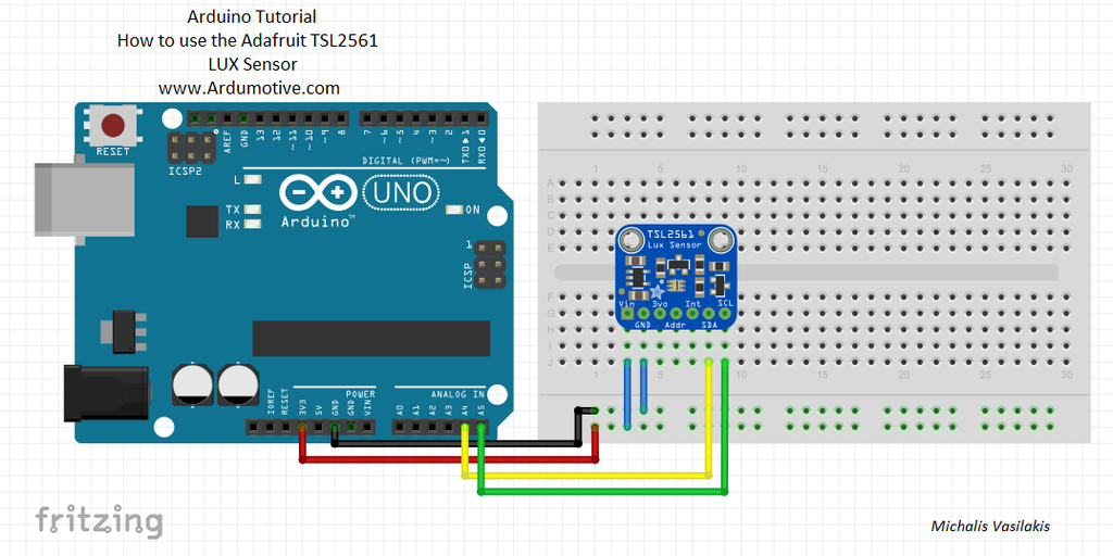 Breadboard Circuit Schematic