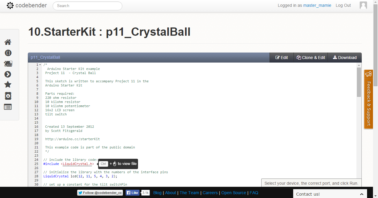 Project View